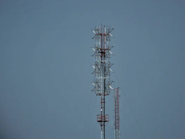 Большие Радиопередающие Башни — стоковое фото