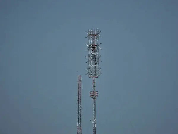 Grandes Torres Transmisión Radio —  Fotos de Stock