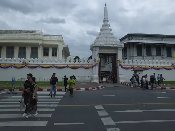 Wat Phra Kaew Templo Del Buda Esmeralda Bangkok Tailandia Junio — Foto de Stock