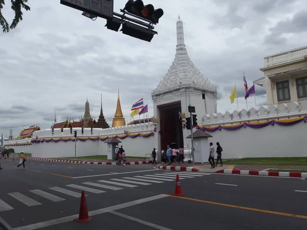 Wat Phra Kaew Templo Del Buda Esmeralda Bangkok Tailandia Junio — Foto de Stock