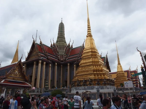 Wat Phra Kaew Temple Emerald Buddhabangkok Thailand June 2019Landmark Thailand — стокове фото
