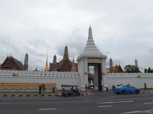 Wat Phra Kaew Templo Del Buda Esmeralda Bangkok Tailandia Junio — Foto de Stock