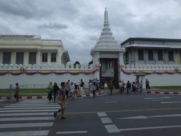 Wat Phra Kaew Tempel Des Smaragdgrünen Buddhabangkok Thailand Juni 2019Wahrzeichen — Stockfoto