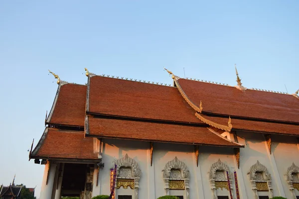 Wat Chedi Luang Tempelerbaut Während Der Herrschaft Von Phaya Saen — Stockfoto