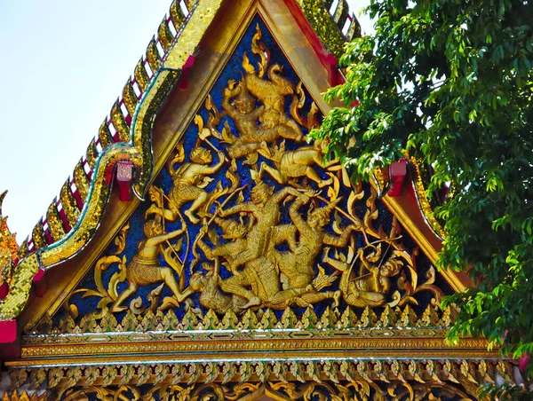 Wat Pohistoria Phra Chetuphon Templo Construido Desde Período Ayutthaya Reinado —  Fotos de Stock