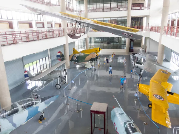 Tayland Kraliyet Hava Kuvvetleri Müzesi Bangkokthailand Ağustos 2018 Binanın Içinde — Stok fotoğraf