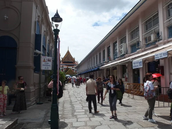 Wat Phra Kaew Temple Emerald Buddhabangkok Thailand Június 2019Thaiföld Nevezetessége — Stock Fotó