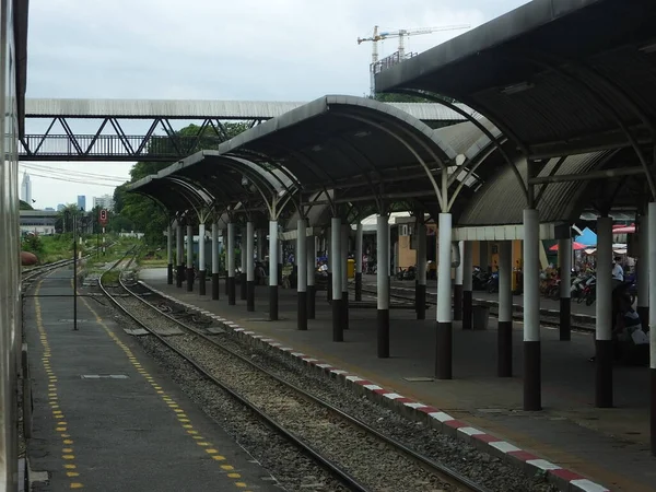 Samsens Järnvägsstation Bangkok Thailand Juni 2019Samsens Järnvägsstation Bangkoks Äldsta Järnvägsstationer — Stockfoto