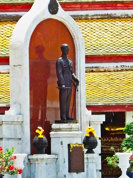 Monumento Reale Del Ananda Mahidol Rama Bangkok Thailandia Bangkok Thailand — Foto Stock