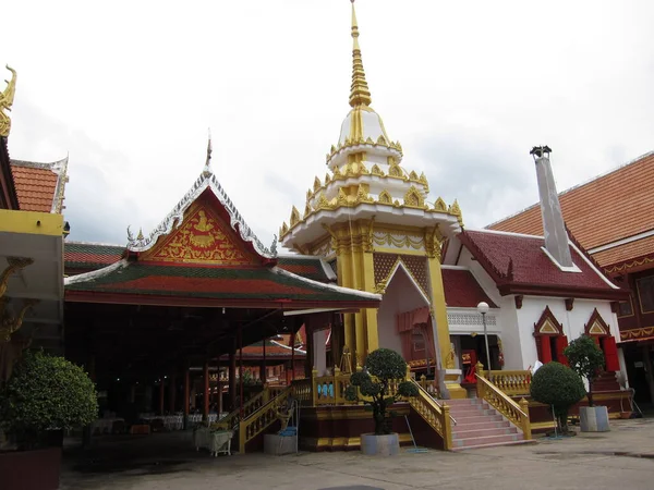 Wat Laksi Bangkok Thajsko August 2018 Budova Chrámu Laksi Srpna — Stock fotografie