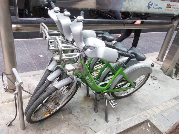 Бангкоктайландия Августа 2018Bangkok Bicycie City Августа 2018 Года Бангкоке Таиланд — стоковое фото