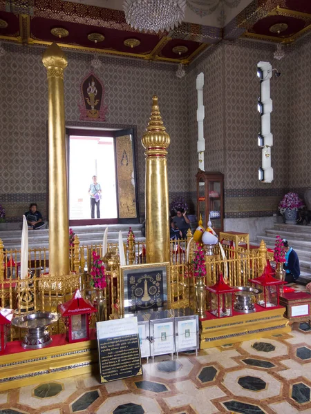 Bangkokthailand August 2018 Bangkok City Pillar Shrine August 2018 Thailand — 图库照片