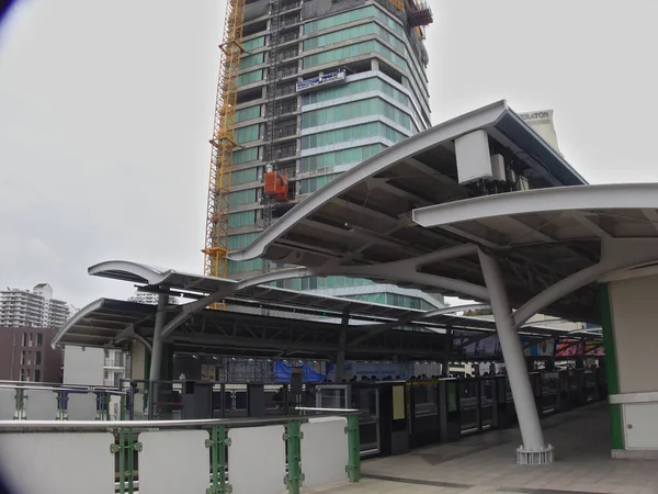 Bangkok Thailand Mei 2019Bts Asoke Station Bangkok Thailand Mei 2019 — Stockfoto