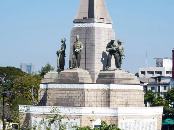 Monumento Alla Vittoria Bangkok Thailand Dicembre 2018 — Foto Stock