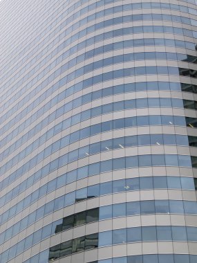 Chong Nonsi BANGKOKTHAILAND-17 AĞUSTOS 2018 Tayland 'da 17 AĞUSTOS İş Merkezi Bölgesi