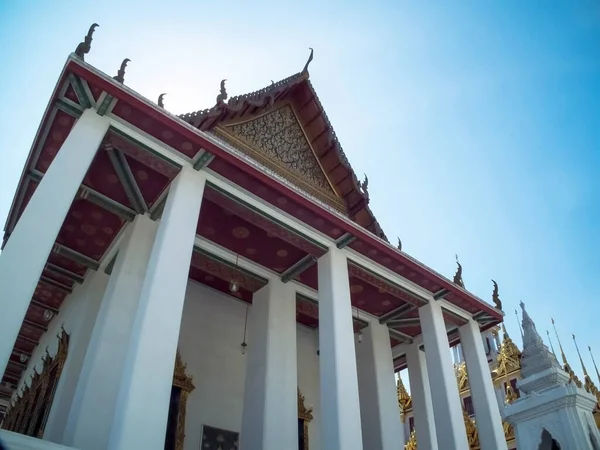 Loha Prasat Wat Ratchanatda Tempel Bangkok Thailand December 2018 Gebouwd — Stockfoto