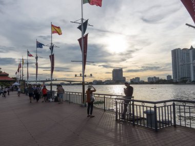 Tayland Kraliyet Hava Kuvvetleri Don Muang BANGKOK THAILAND-12 HAZİRAN 2019 Ulusal Çocuk Günü. Don Muang BANGKOK 'ta 12 Ocak 2019.