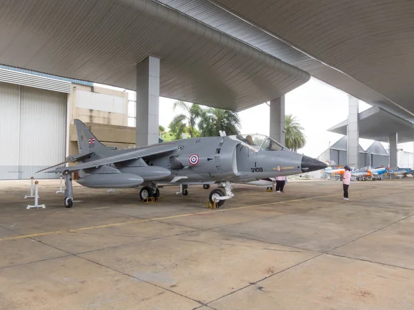 Royal Thai Air Force Museum Bangkokthailand August 2018 Exteriér Letadla — Stock fotografie