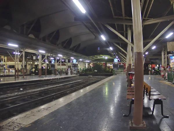 Hua Lamphong Σιδηροδρομικός Σταθμός Μπανγκόκ Thailand Bangkok Thailand Ιουλιου 2019Είναι — Φωτογραφία Αρχείου