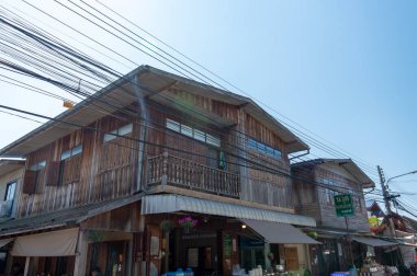 LOEI CHIANG KHAN THAILAND-05 Aralık 2019Chiang Khan kültürel bir turizm merkezi olarak bilinir. Ve Mekong Nehri 'nin güzel manzarası.