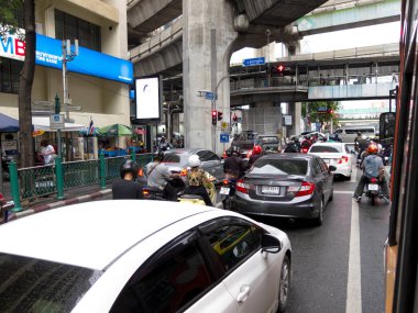 Ratchaprasong Kavşağı Bangkok - 17 Temmuz 2018 17 Temmuz 2018 Bangkok Tayland.