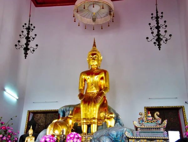 Bangkok Thailand Bangkok Thaïlande Juillet 2019Wat Pohistoire Phra Chetuphon Temple — Photo