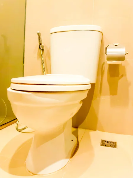 Χρώμα Λευκό Στο Μπάνιο Καταιονιστήρα — Φωτογραφία Αρχείου