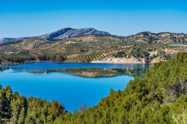 Guadalhorce Gölü, Ardales Barajı, Malaga, Endülüs, İspanya