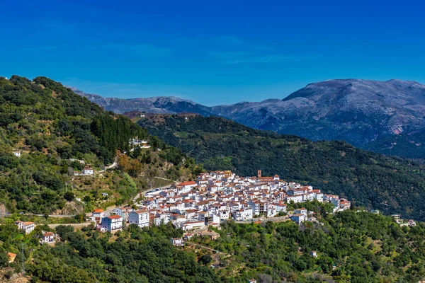 Village andalou blanc, pueblo blanco Algatocin. Province of Malaga, Espagne — Photo