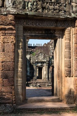Banteay Samre, bir tapınakta Angkor, Kamboçya.