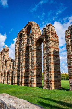 Acueducto de los Milagros, Merida 'daki Mucizevi Su Eğitimi, Extremadura, İspanya