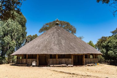 Gorgora yakınlarında Bahir Dar ve Gondar, Etiyopya yakınında bulunan Etiyopyalı bir kilise