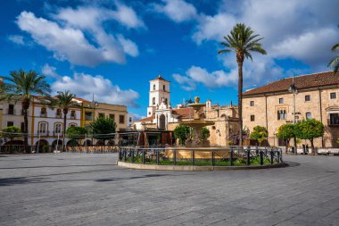 İspanya Meydanı, Plaza de Espana Merida, Extremadura, İspanya