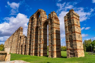 Acueducto de los Milagros, Merida 'daki Mucizevi Su Eğitimi, Extremadura, İspanya