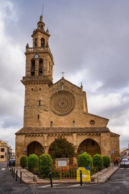 Cordoba, İspanya - 31 Ekim 2019: Cordoba, İspanya San Lorenzo Kilisesi.