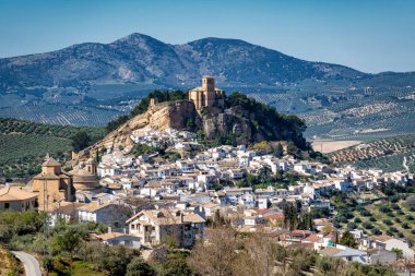 İspanya'da Endülüs'ün Granada bölgesinde Montefrio
