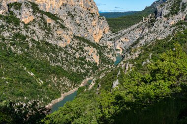 Verdon Gorge, Fransız Alpleri Gorges du Verdon, Provence, Fransa