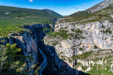 Verdon Gorge, Fransız Alpleri Gorges du Verdon, Provence, Fransa