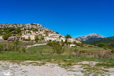 Verdon Gorge 'da Trigance, Provence, Fransa' da Gorges du Verdon