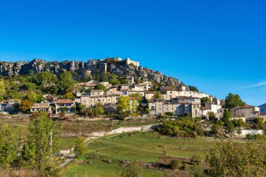 Verdon Gorge 'da Trigance, Provence, Fransa' da Gorges du Verdon
