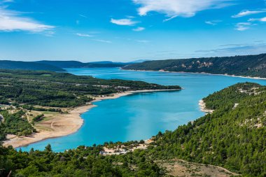 Sainte-Croix Gölü, Verdon Boğazı, Fransa Provence