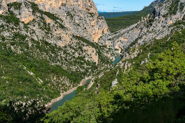 Verdon Gorge, Gorges du Verdon in French Alps, Provence, França — Fotografia de Stock