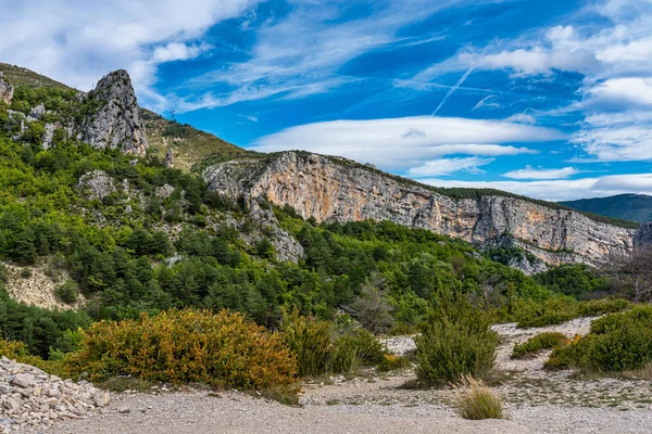 Verdon Gorge, Gorges du Verdon in French Alps, Provence, France — Stock fotografie