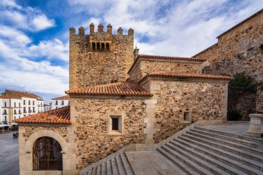 Bujaco Kulesi, Torre de Bujaco, Caceres Meydanı, Extremadura, İspanya