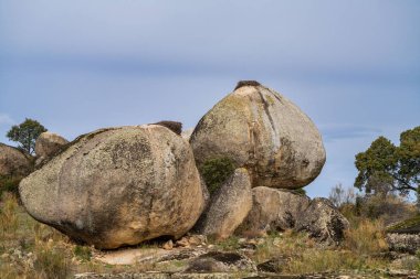 Los Barruecos Doğal Anıtı, Malpartida de Caceres, Extremadura, İspanya.