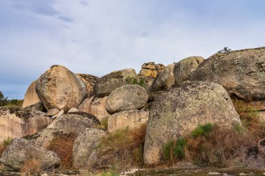 Los Barruecos Doğal Anıtı, Malpartida de Caceres, Extremadura, İspanya.