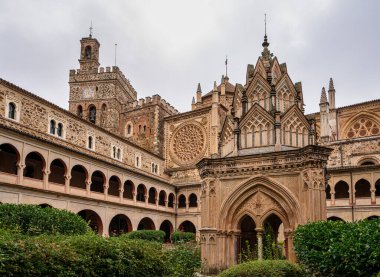 Kraliyet Manastırı santa Maria guadalupe de. Caceres, İspanya.