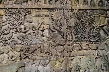 Angkor Wat Tapınağı Siem Reap, Kamboçya karmaşık olduğunu.