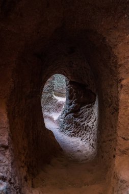 Bete Abba Libanos kaya kesme Kilisesi, Lalibela, Etiyopya