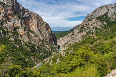 Verdon Gorge, Fransız Alpleri Gorges du Verdon, Provence, Fransa